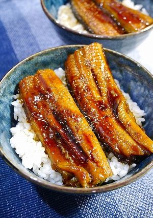 簡単！タレたっぷり☆鰻丼-レシピのメイン写真