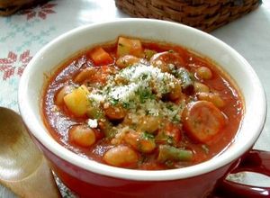 大豆＆いろいろ野菜ミネストローネ風スープ-レシピのメイン写真