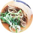 ご飯より軽い稲荷そば☆お弁当にも!