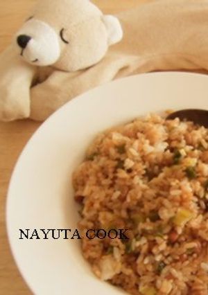 エコ☆納豆チャーハン-レシピのメイン写真