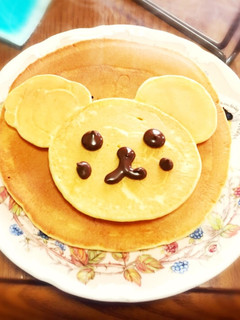 ちょっとひと工夫♪ホットケーキ♡-レシピのメイン写真