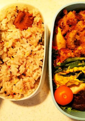 たんぱく質多めのお弁当⑨-レシピのメイン写真