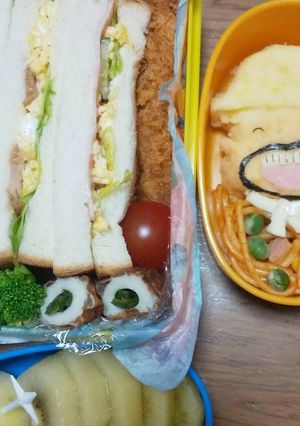 サンドイッチとカールおじさん-レシピのメイン写真
