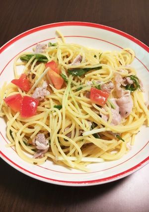 イタリアンドレッシングで冷製パスタ-レシピのメイン写真