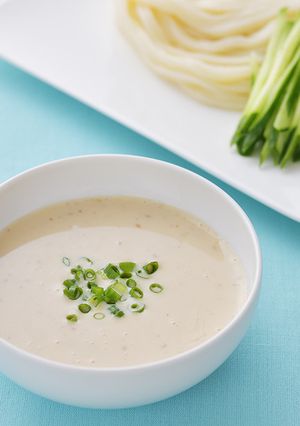 ごま豆乳だれの冷やしうどん-レシピのメイン写真
