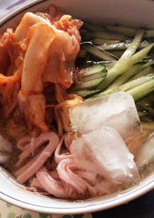 5分で!冷麺風そうめん-レシピのメイン写真