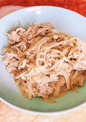 豚もやし＊餃子のタレでとんこつ炒め-レシピのメイン写真