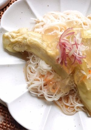 茄子ジュレのピリ辛素麺☆-レシピのメイン写真