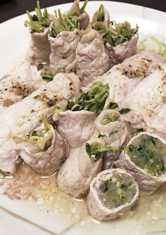 もやしと豆苗の肉巻き-レシピのメイン写真