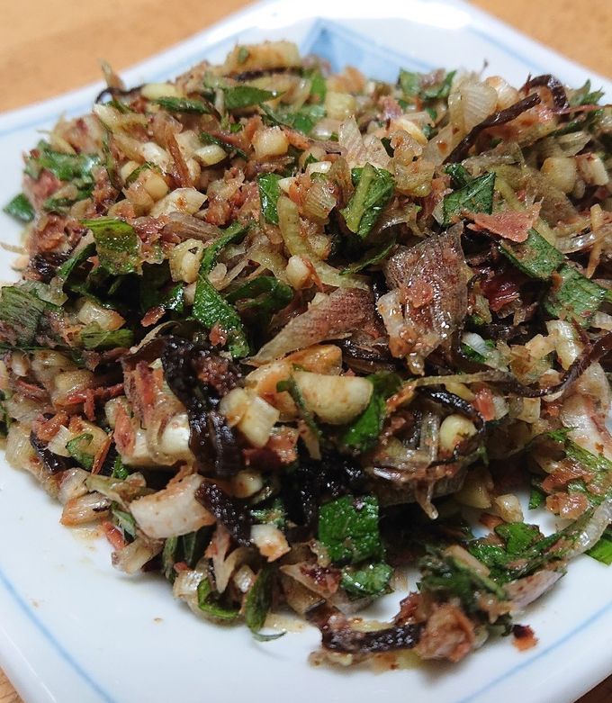 鰹節大葉茗荷-レシピのメイン写真
