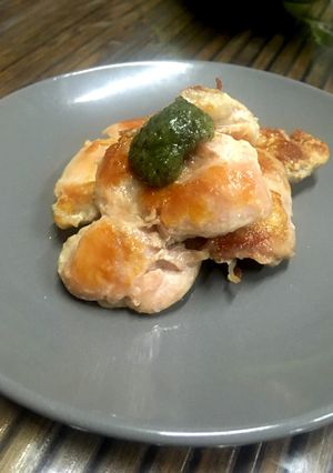 チキンステーキのパクチー添え-レシピのメイン写真