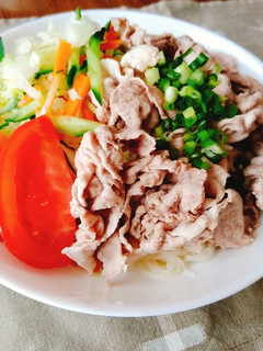 豚しゃぶ素麺…ごまダレ-レシピのメイン写真