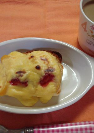 フルーツグラタントースト-レシピのメイン写真
