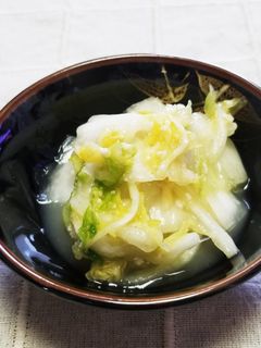 ☆箸休めに♪白菜のべったら風漬け物☆-レシピのメイン写真