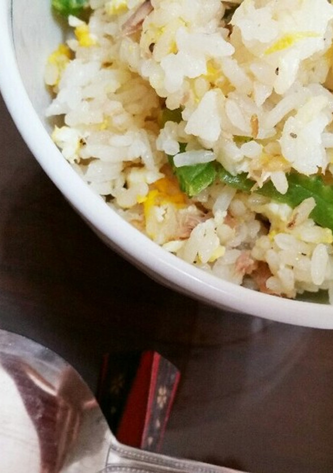 簡単！すぐできる！ツナとゴーヤの炒飯-レシピのメイン写真