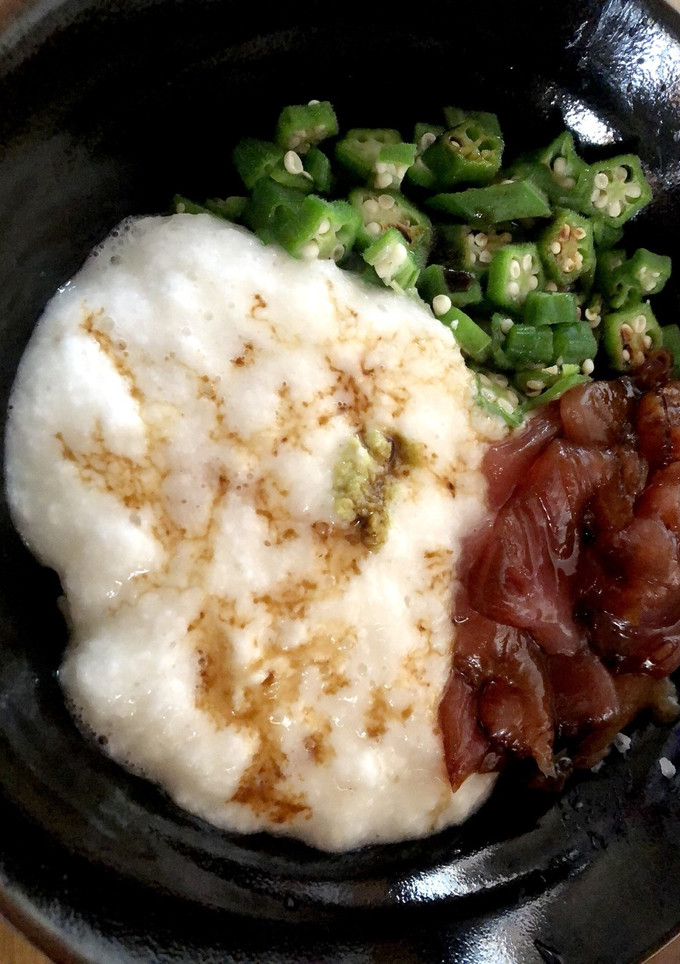 簡単 とろろと漬けマグロ丼-レシピのメイン写真