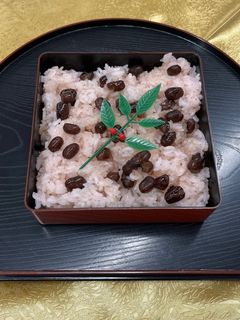 【やまなしの食】甘納豆のお赤飯-レシピのメイン写真