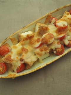 厚揚げとミニトマトのチーズ焼き-レシピのメイン写真