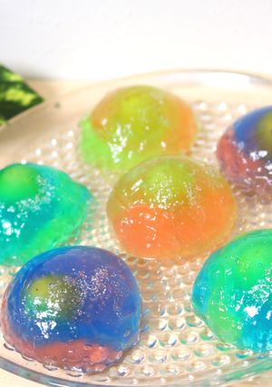片栗粉で簡単ぷるぷる！水まんじゅう-レシピのメイン写真