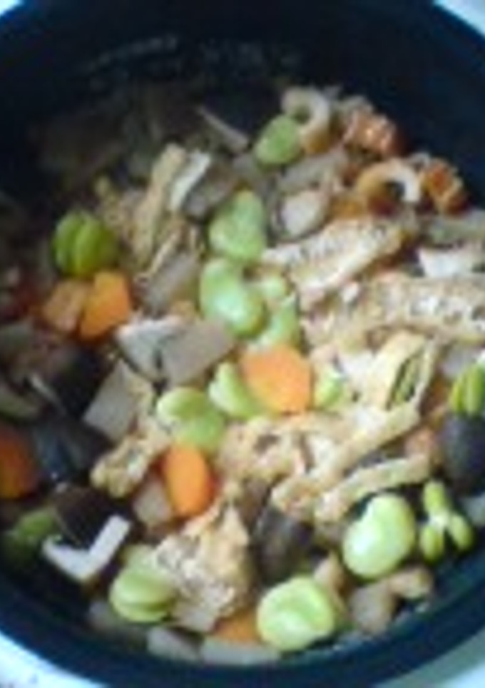 具ごろごろ炊き込みご飯-レシピのメイン写真