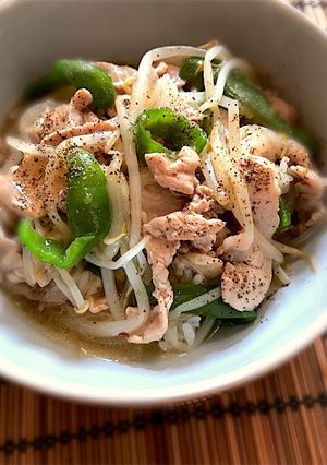 豚こま☆もやしあんかけ丼-レシピのメイン写真