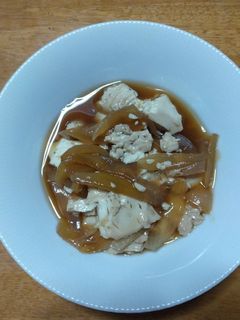 簡単!すき焼き風肉豆腐♪-レシピのメイン写真