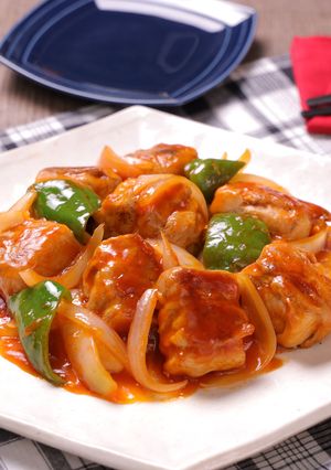 揚げない！高野豆腐でかさ増し酢豚☆-レシピのメイン写真