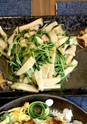 レンジでもう一品♪豆苗エリンギ和え♡-レシピのメイン写真