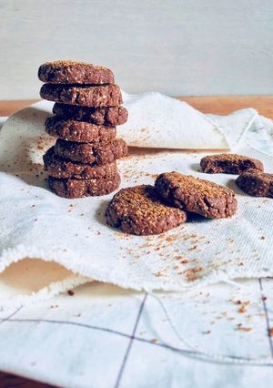 Oats cocoa cookies-レシピのメイン写真