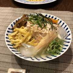 รูปของ 冷やし鶏飯・冷た〜いスープでサラサラと♬