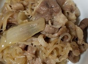 節約つまみ＆おかず❀白滝＋牛丼？牛皿？-レシピのメイン写真