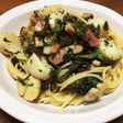 出汁香る塩昆布とホタテバター醤油パスタ