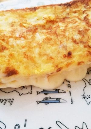 豆乳フレンチトーストのチーズサンド-レシピのメイン写真