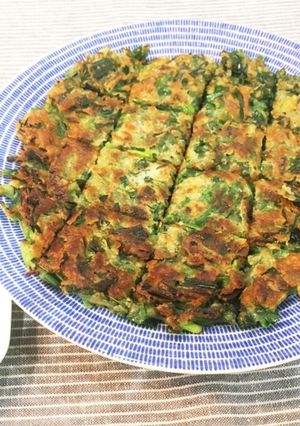 カリカリチヂミ(お好み焼粉+αで!)-レシピのメイン写真