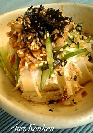 お肌つるつる☆豆腐の納豆サラダ-レシピのメイン写真