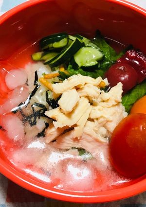 秒速飯♬冷やし茶漬け★-レシピのメイン写真