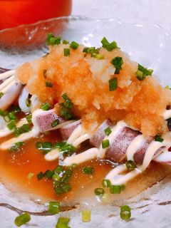 イカのおろしマヨポン酢-レシピのメイン写真