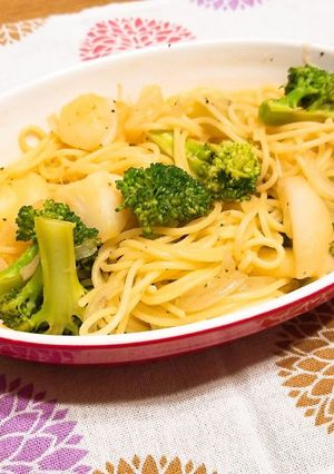 アーリオオーリオ風パスタ-レシピのメイン写真