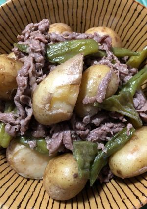小ちゃなメイクイーンとお肉のお煮物-レシピのメイン写真