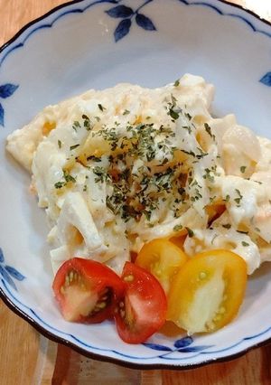 らっきょタルタルソースの蓮根サラダ-レシピのメイン写真