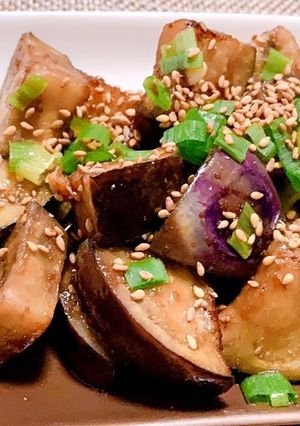 ナスの焼き肉のタレ炒め-レシピのメイン写真