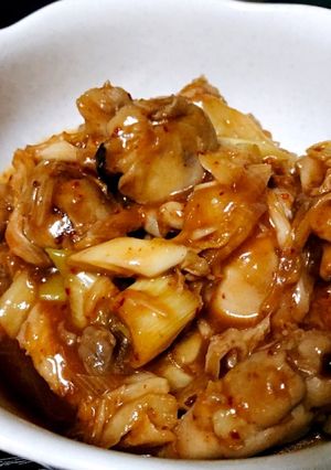 【食欲増進】鶏キムチ炒め-レシピのメイン写真