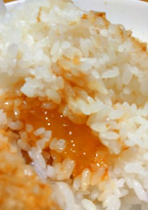 卵黄漬けおにぎり-レシピのメイン写真