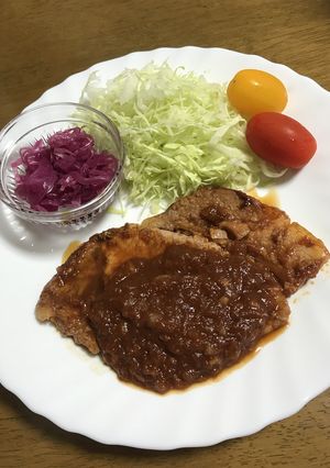うちのポークチャップ-レシピのメイン写真
