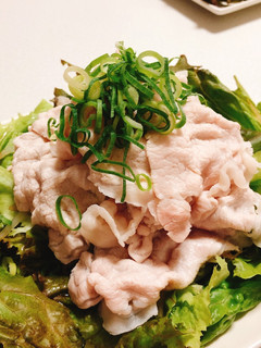 豚しゃぶサラダ〜お肉を柔らかくするコツ〜-レシピのメイン写真