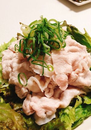 豚しゃぶサラダ〜お肉を柔らかくするコツ〜-レシピのメイン写真