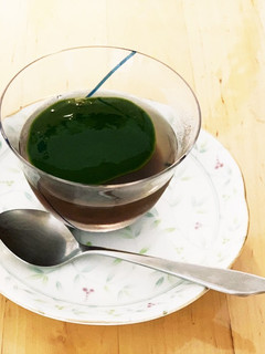 10分で作る抹茶と小豆のゼリー-レシピのメイン写真
