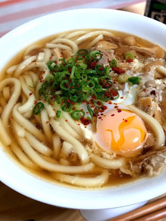 きつね肉うどん-レシピのメイン写真