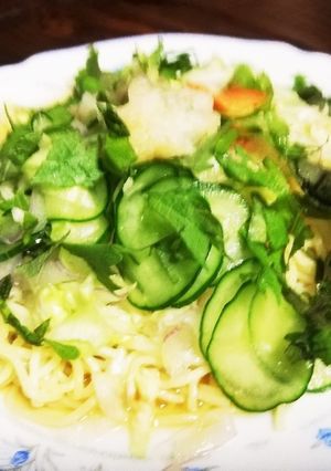 貴女風味で昼食そば(１)❤️ゆりさん風-レシピのメイン写真