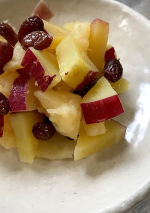 離乳食 さつまいものフルーツ煮-レシピのメイン写真